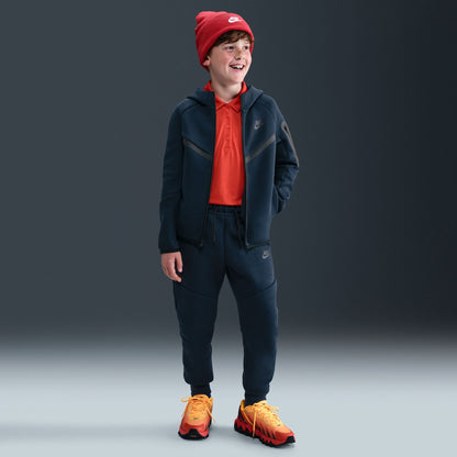 Nike Big Kids Sportswear Tech Fleece Hoodie - Obsidian