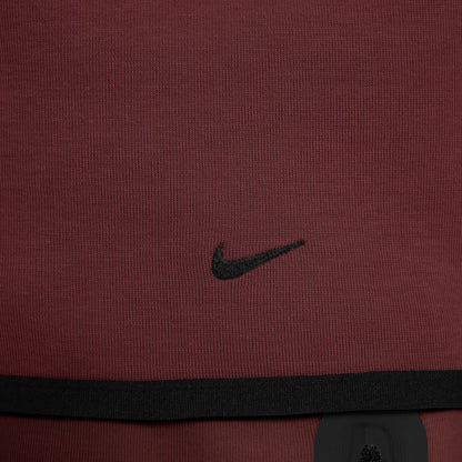 Nike Big Kids Sportswear Tech Fleece Hoodie - Burgundy Crush