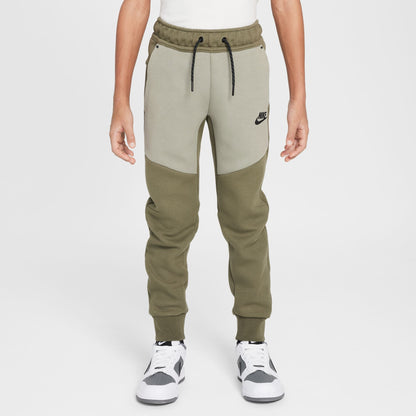 Nike Big Kids Tech Fleece Joggers - Medium Olive