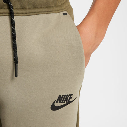 Nike Big Kids Tech Fleece Joggers - Medium Olive