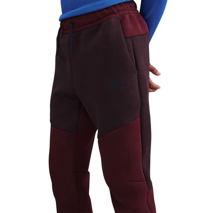 Nike Big Kids Sportswear Tech Fleece - Burgundy