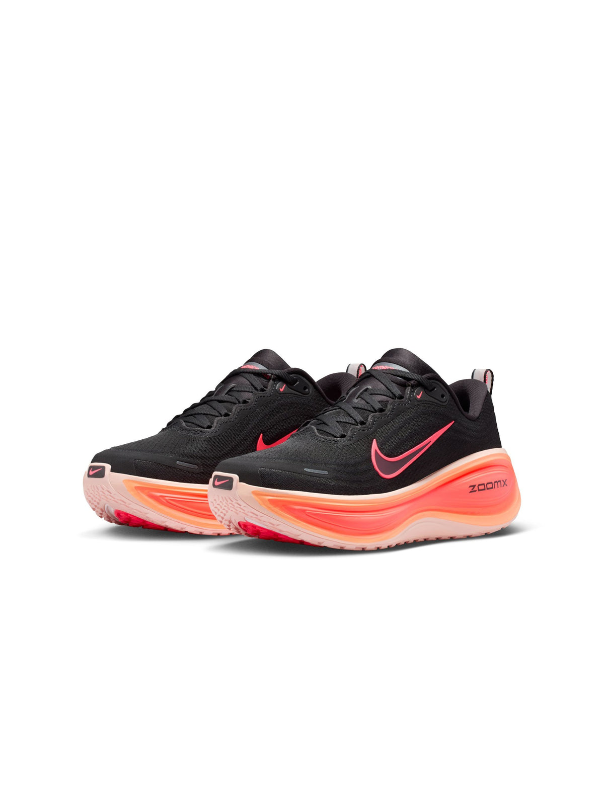 Nike Womens Vomero Plus - Black/Hot Lava