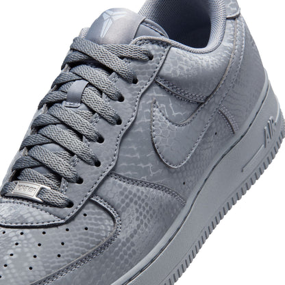 Nike Mens Kobe Air Force 1 Low - Wolf Grey