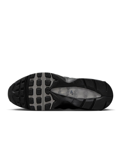 Nike Mens Air Max 95 "Big Bubble" - Black/Metallic Silver