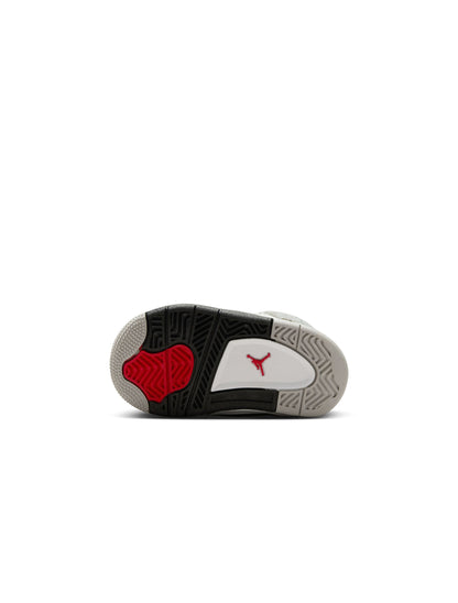 Air Jordan (TD) 4 Retro - White Cement