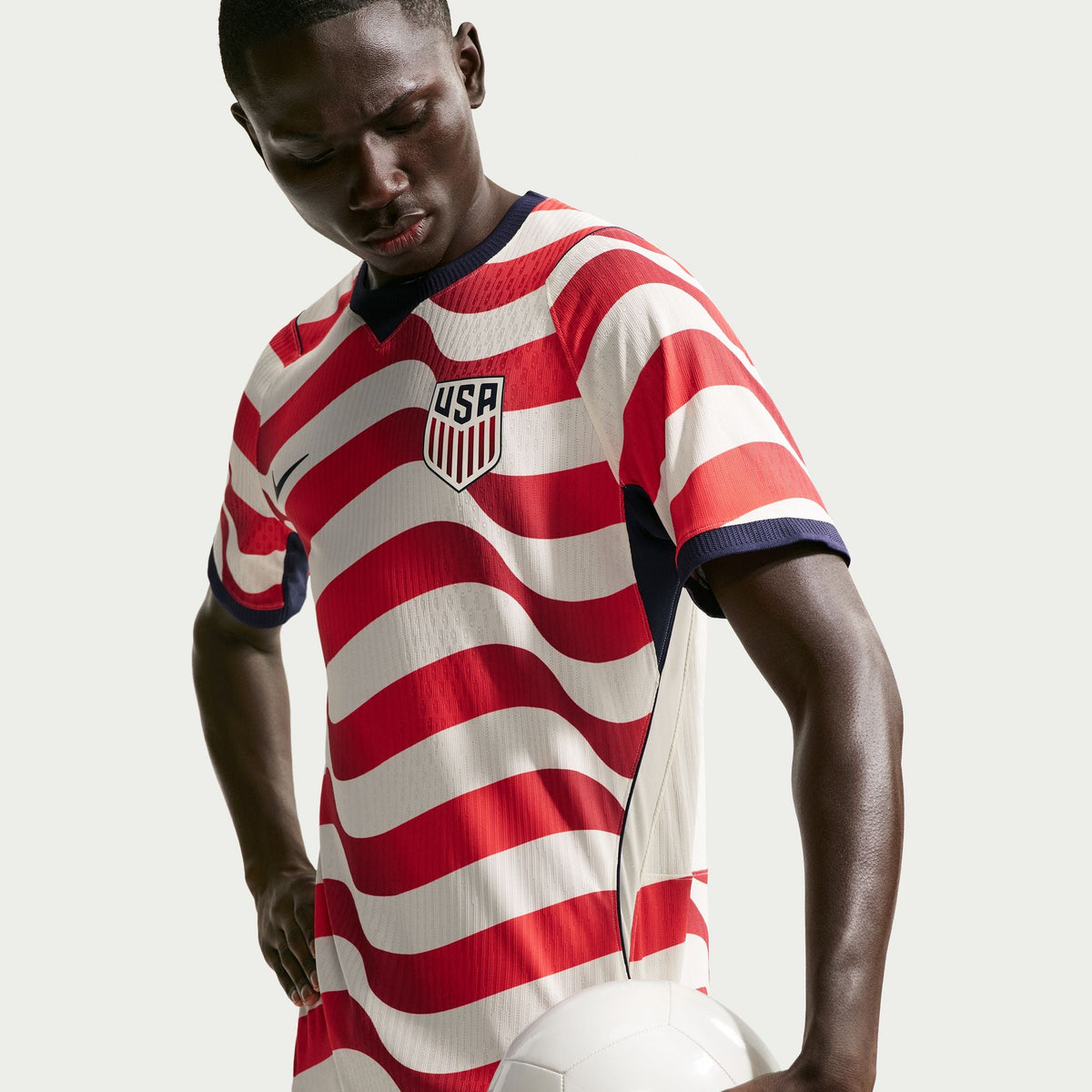 Nike Mens USA 2026 Match Home Jersey - Sail/Midnight Navy