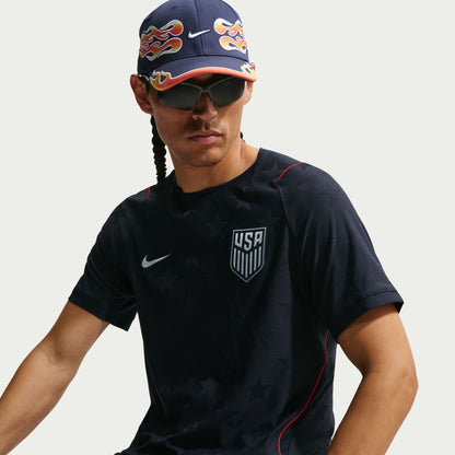 Nike Mens USMNT 2026/27 Match Away - Dark Obsidian