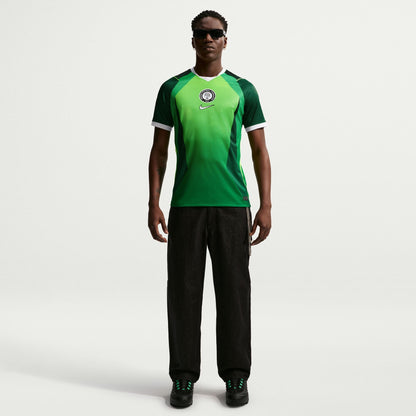 Nike Mens Nigeria 2026 Stadium Home Jersey - Pine Green