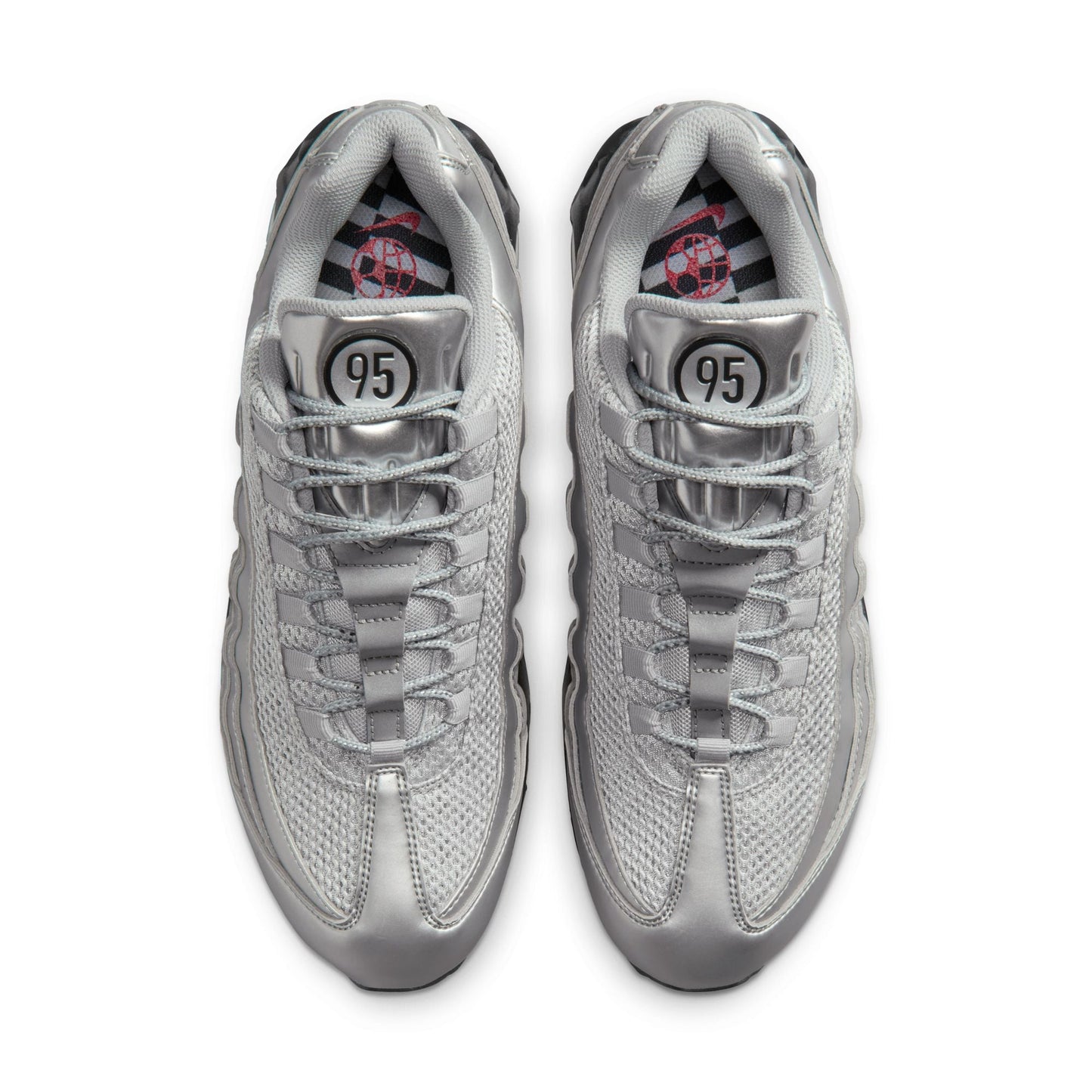 Nike Mens Air Max 95 - Metallic Silver