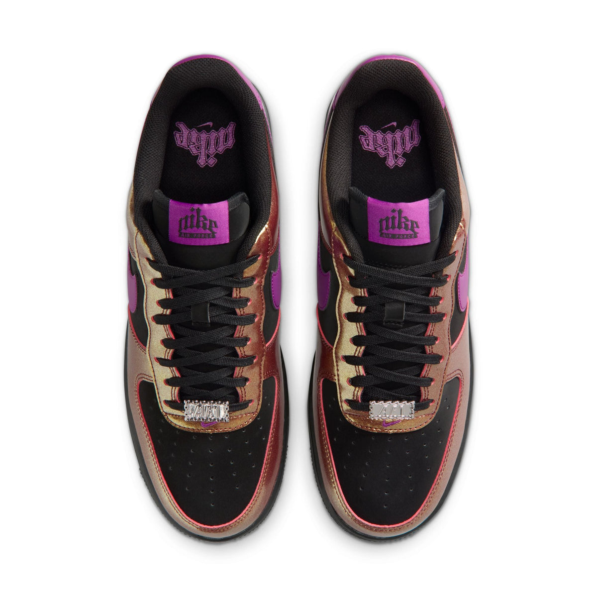 Nike Mens Air Force 1 ’07 Lv8 - Black/Bold Berry