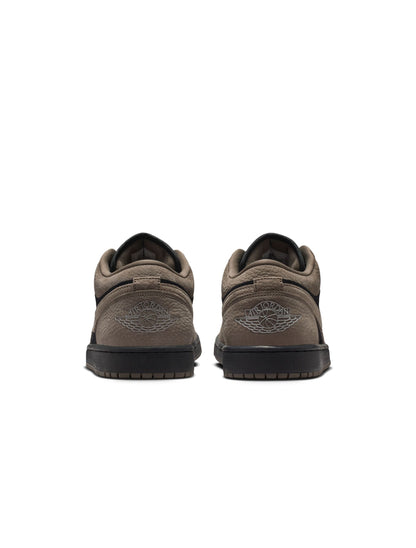 Air Jordan Mens 1 Low SE - Black/Olive Grey