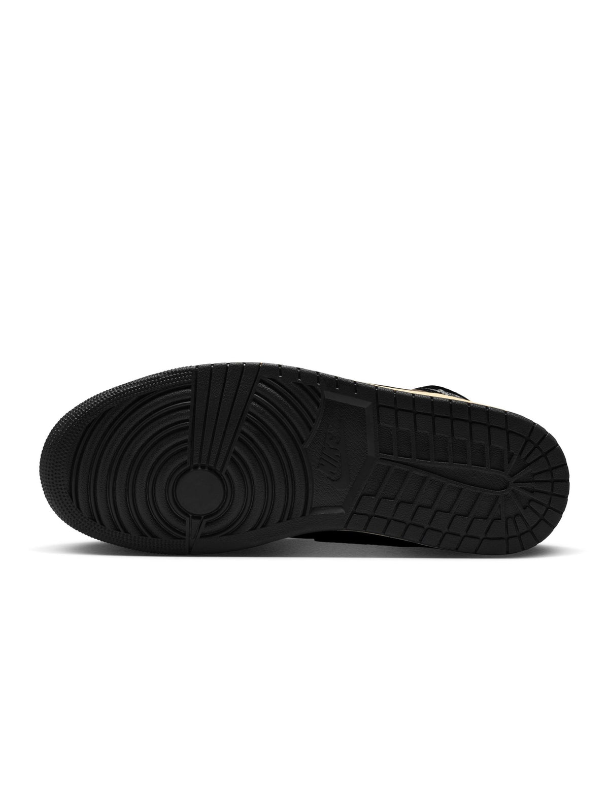 Air Jordan Mens 1 Mid SE - Black/Olive Grey