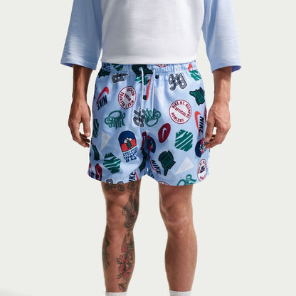Nike Mens Sportwear Club Woven Flow Shorts - Hydrogen Blue