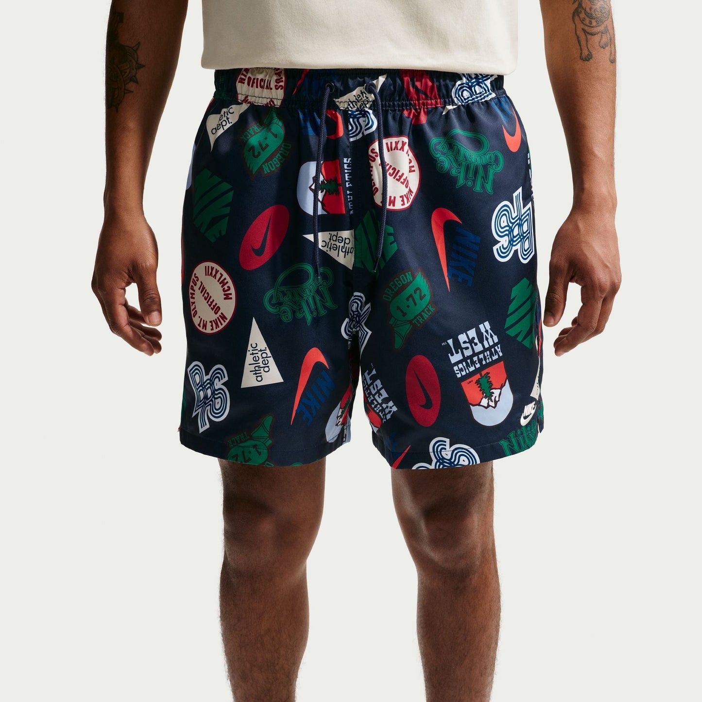 Nike Mens Sportswear Club Woven Shorts - Obsidian/Khaki