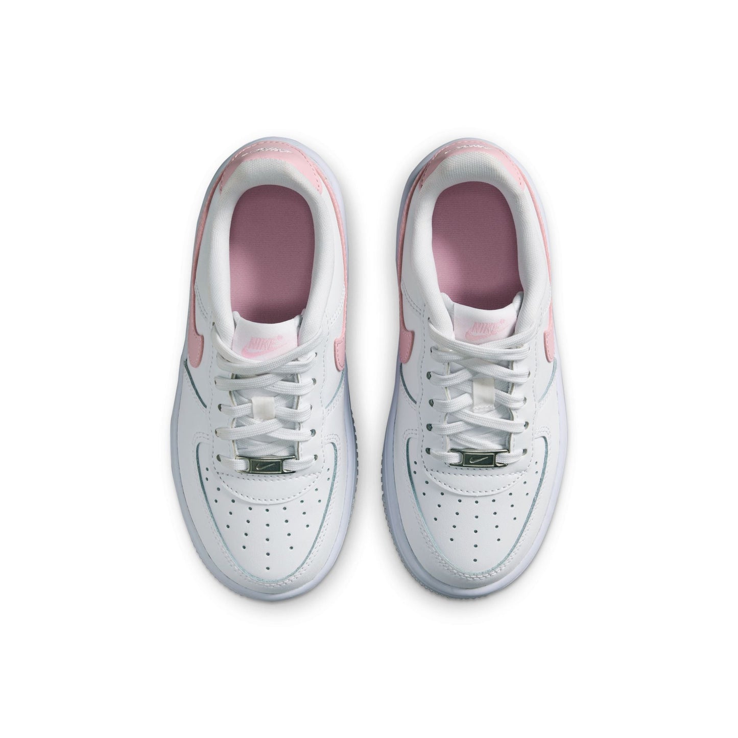 Nike (PS) Force 1 Low - White/Soft Pink