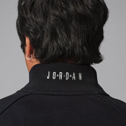 Air Jordan Mens Fleece 1/4 Zip - Black