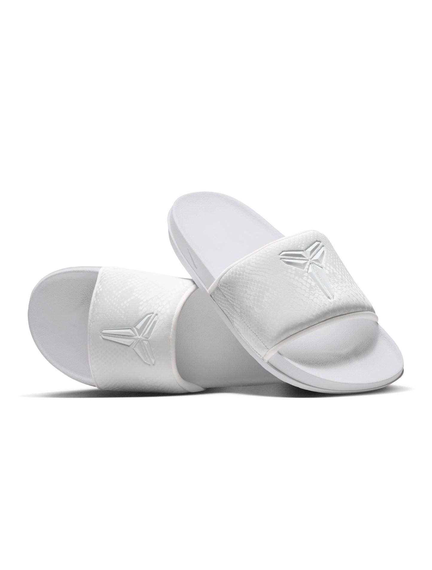 Nike Mens Kobe Offcourt Slides - White