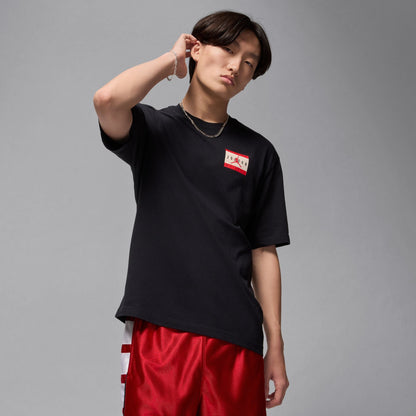 Air Jordan Mens Brand Tee - Black