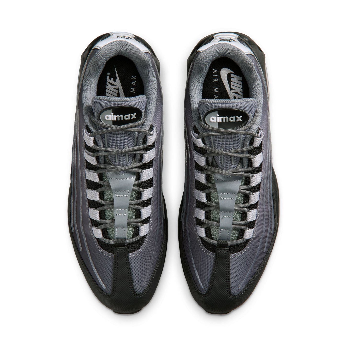 Nike Mens Air Max 95 Tech - Black/Wolf Grey