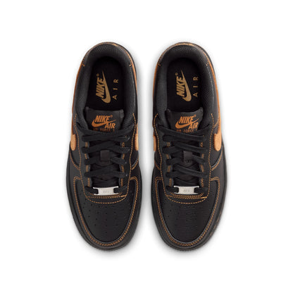 Nike Big Kids Air Force 1 Lv8 - Black/Desert Ochre