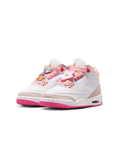 Air Jordan Big Kids 3 Retro - Spring Flowers