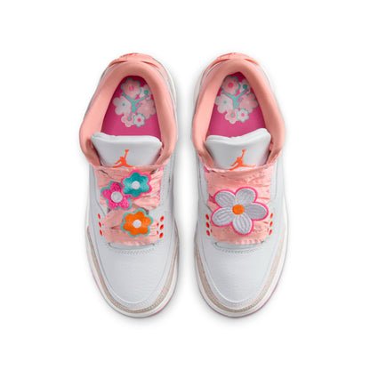 Air Jordan Big Kids 3 Retro - Spring Flowers