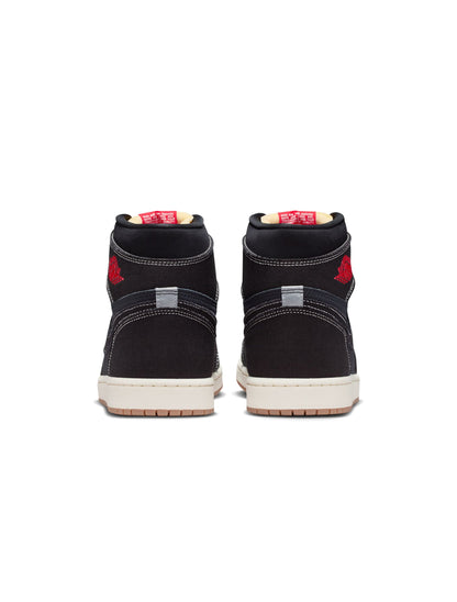 Air Jordan Mens 1 Retro High OG Flight Club - Black
