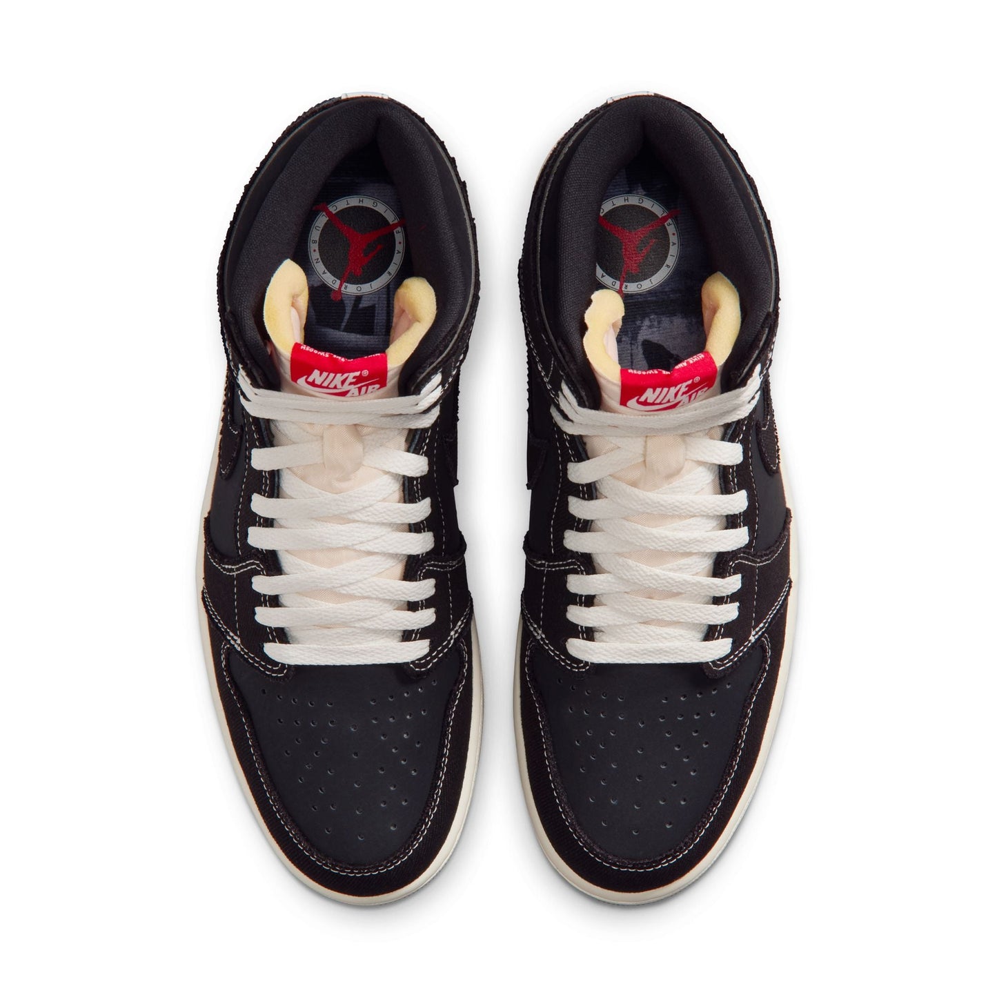 Air Jordan Mens 1 Retro High OG Flight Club - Black
