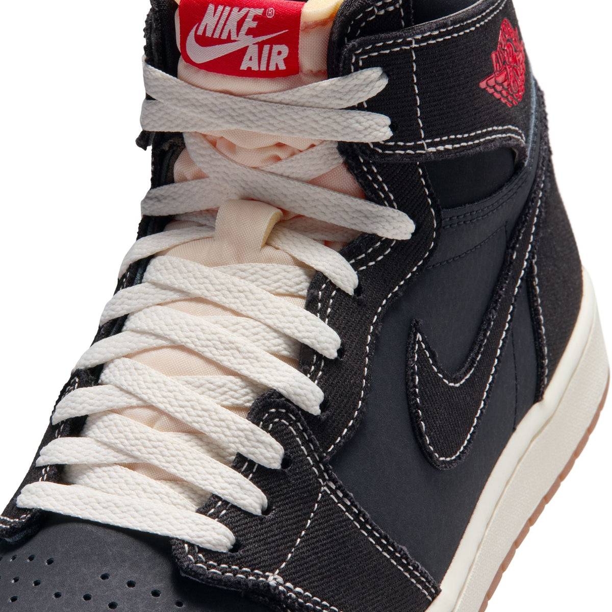 Air Jordan Mens 1 Retro High OG Flight Club - Black