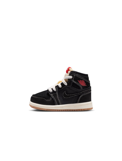Air Jordan (TD) 1 Retro High OG Flight Club - Black