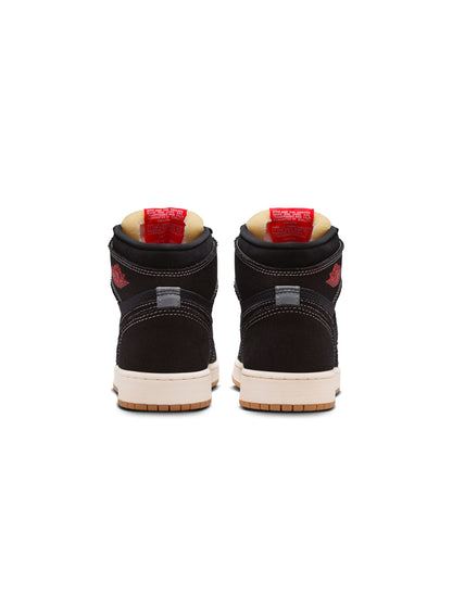 Air Jordan Big Kids 1 Retro High OG Flight Club - Black