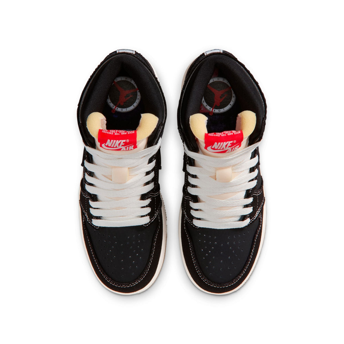 Air Jordan Big Kids 1 Retro High OG Flight Club - Black