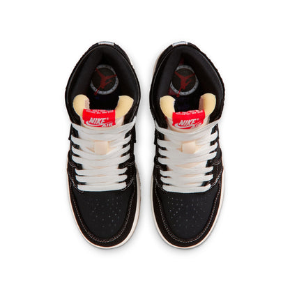Air Jordan Big Kids 1 Retro High OG Flight Club - Black