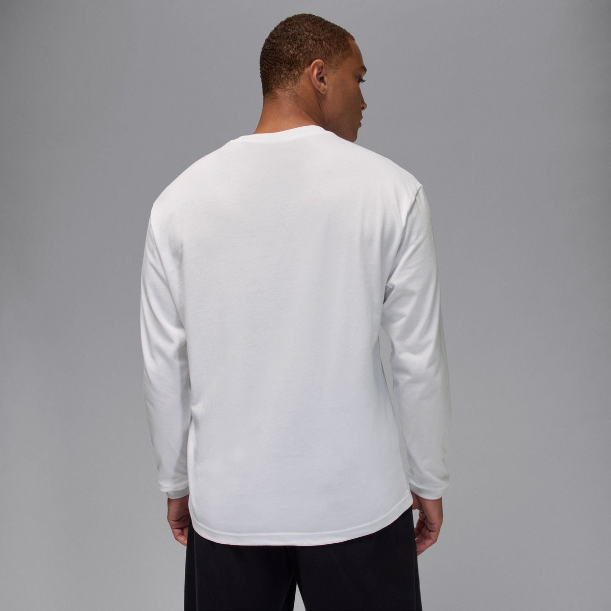 Air Jordan Mens Gamma Long Sleeve - White