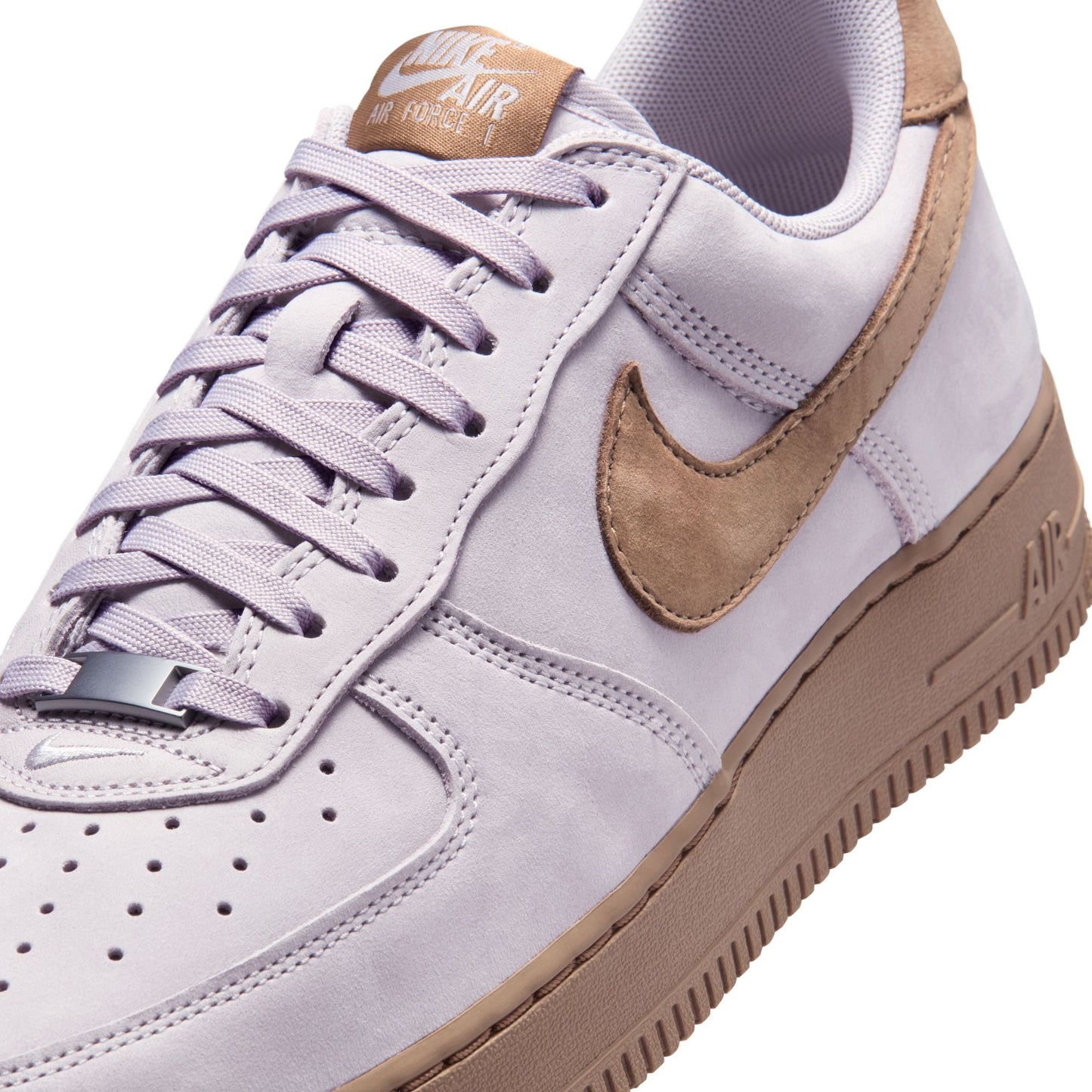 Nike Mens Air Force 1 Low Retro - Silver Lilac