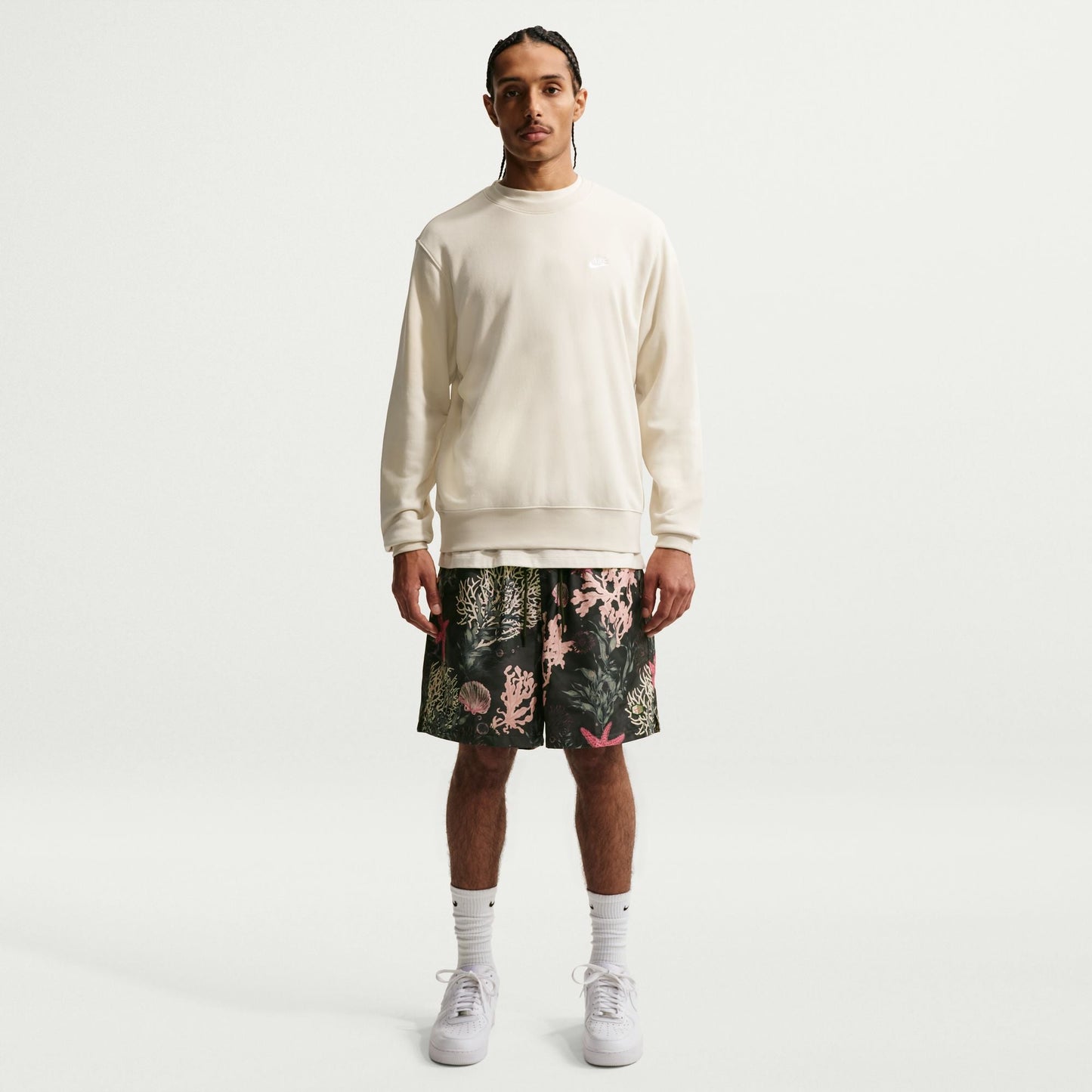 Nike Mens Club Flow Shorts - Sequoia