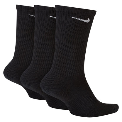 Nike 3-Pack Everyday Plus Cushioned Socks - Black