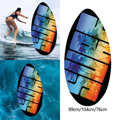 30-41 Inch Lightweight Wooden Skimboard for Beginners Kids And All