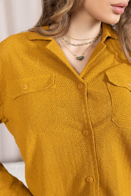 Caleen Macy Collared Shirt