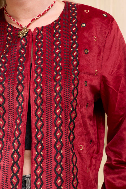 Giovanna Embroidered Dinner Jacket