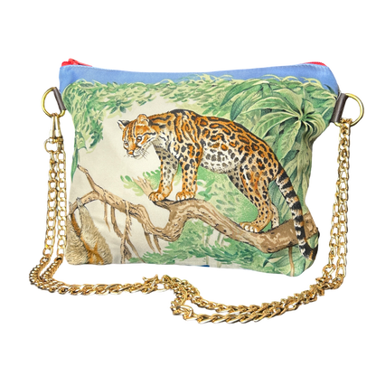 Equateur Vintage Scarf Crossbody Bag