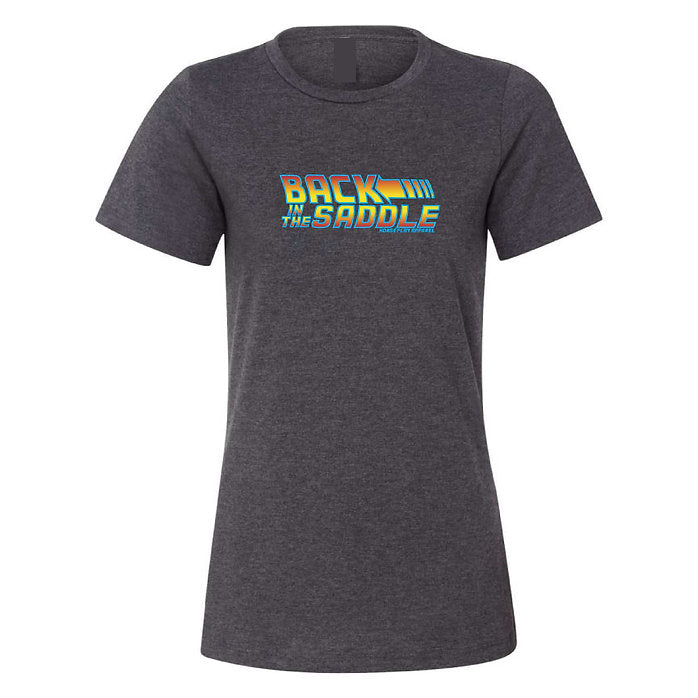 Back In The Saddle Tee: Ladies
