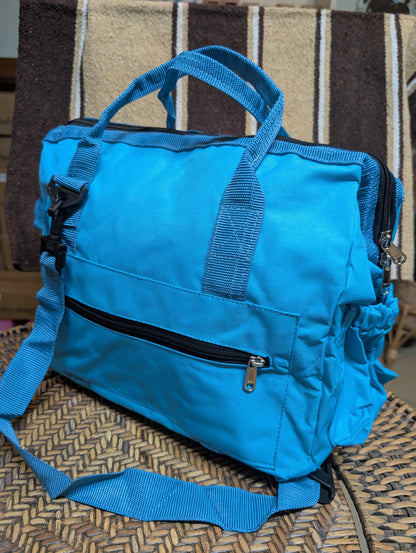 Tough1 Large Grooming Tote Bag – Zip Top Organizer for Shows, Barn & Travel