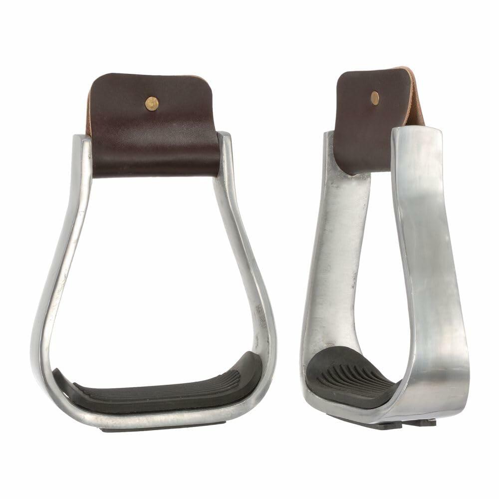 Royal King® Aluminum Stirrups – 3" Wide, Textured Grip, Lightweight & Durable