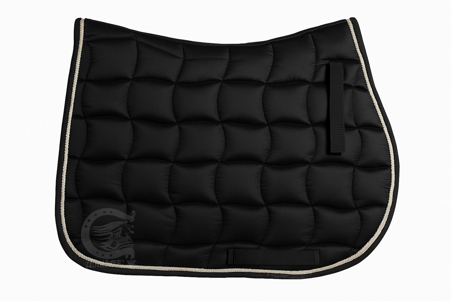 Jumping Horse Saddle Pad with Ear Bonnet and Blushing Boot / Bell Boot option