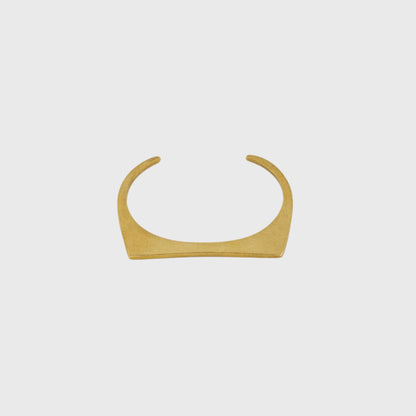 Open Blade Brass Cuff Bracelet | Kesi