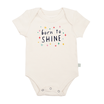 graphic bodysuit | born to shine
