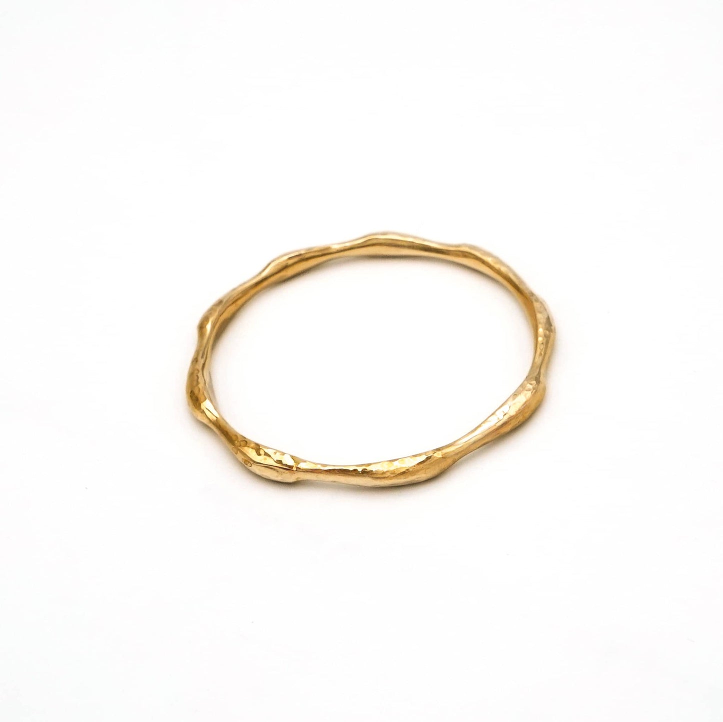 Sculptural Brass Bangle | Sema