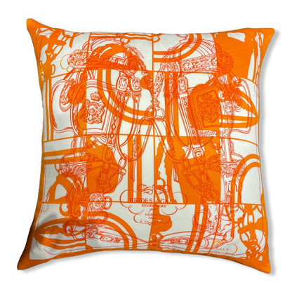 Brides de Gala en Dèsordre Silk Scarf Pillow 28"