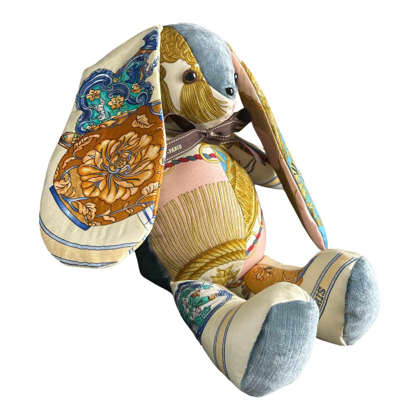 Qu'Importe le Flacon Vintage Silk Scarf Clever Bunny